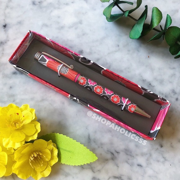 Vera Bradley Other - 🎉 VERA BRADLEY Ball Point Pen - Cheery Blossoms